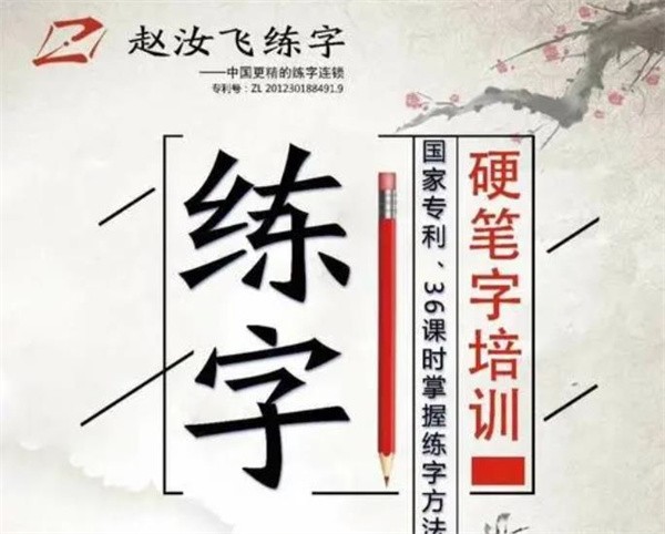 赵汝飞练字加盟有什么优势?