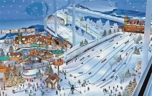 室内滑雪场加盟费多少?