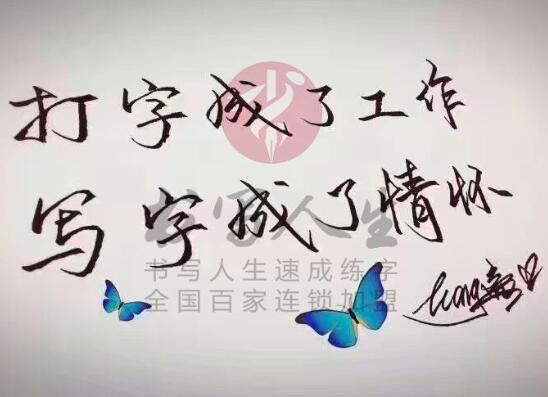 书写人生练字加盟 书写人生练字加盟
