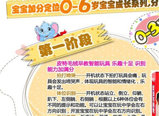 宝宝加分早教用品加盟